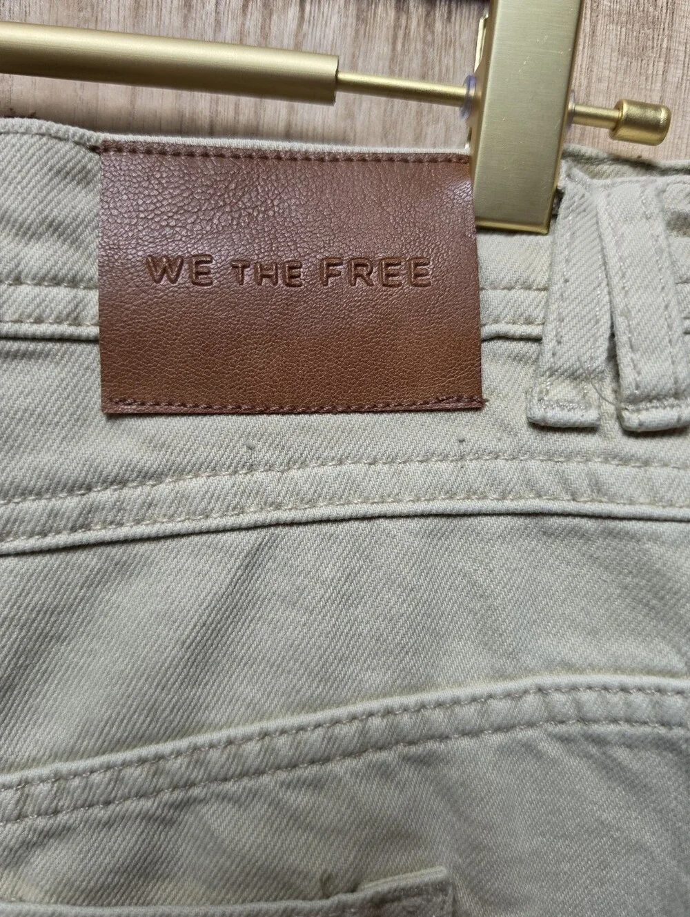 NWOT We The Free Give & Take Baggy Wide Leg Jeans Sample